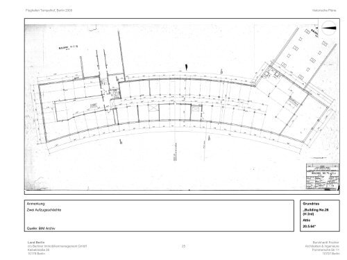 THF Flughafen Tempelhof - A3 Unterlagen Denkmalpflegerische Dokumentation 2009 - BIM - Burckhardt Fischer