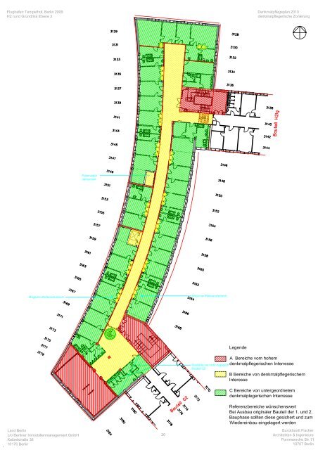 THF Flughafen Tempelhof - A3 Unterlagen Denkmalpflegerische Dokumentation 2009 - BIM - Burckhardt Fischer