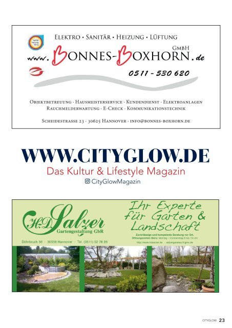 CityGlow Januar 2024