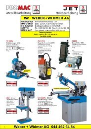 Dremel Gesamtkatalog 2011/2012 - Weber+Widmer AG