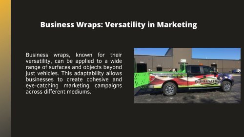 Beyond the Road: Innovative Applications of Business Wraps for Brand Expansion