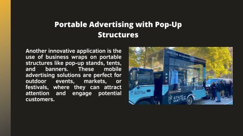 Beyond the Road: Innovative Applications of Business Wraps for Brand Expansion