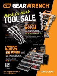 GearWrench Summer Savers Tool Sale