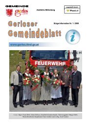 (1,67 MB) - .PDF - Gemeinde Gerlos - Land Tirol