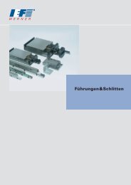 Führungen Schlitten & - IEF Werner GmbH