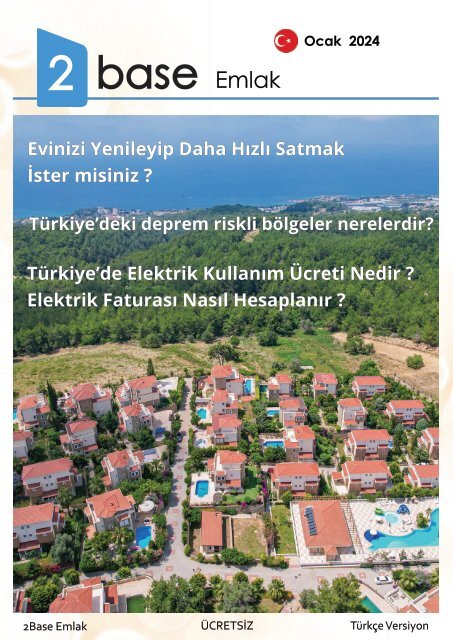 Ocak 2024 - 2Base Online Magazin (Türkçe) 