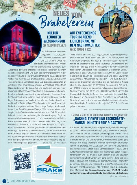 Unsere Wesermarsch Zeitung/Magazin