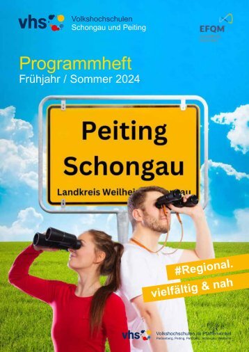 vhs-Peiting-Schongau Programm 2024
