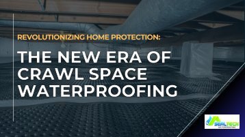 Revolutionizing Home Protection: The New Era of Crawl Space Waterproofing