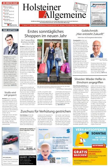 Holsteiner Allgemeine 01 2024
