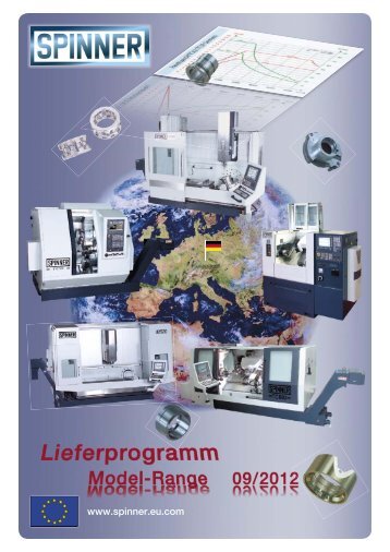 Cataglogue - Spinner Werkzeugmaschinenfabrik GmbH