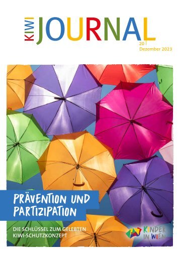 KIWI-Journal 20: Prävention und Partizipation - Die Schlüssel zum gelebten KIWI-Schutzkonzept