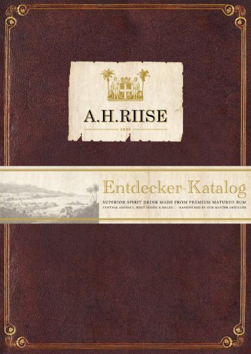 Katalog A.H. Riise