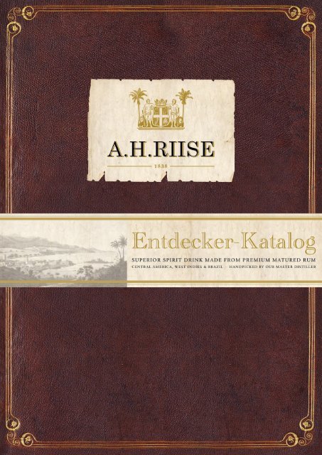 Katalog A.H. Riise