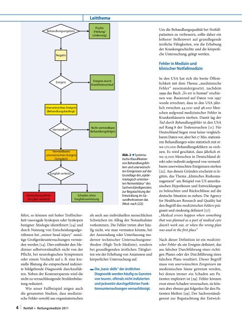 Gedanken zur Fehler- und Sicherheitskultur in deutschen - Medical ...