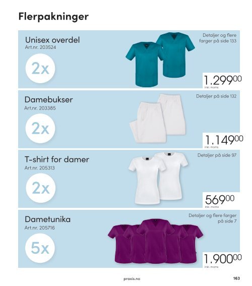 Praxis/7days Arbeidsklær - Vår / Sommer 2024 - NO