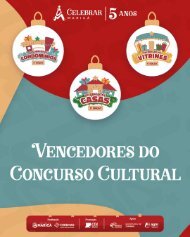 VENCEDORES - CONCURSO CULTURAL 