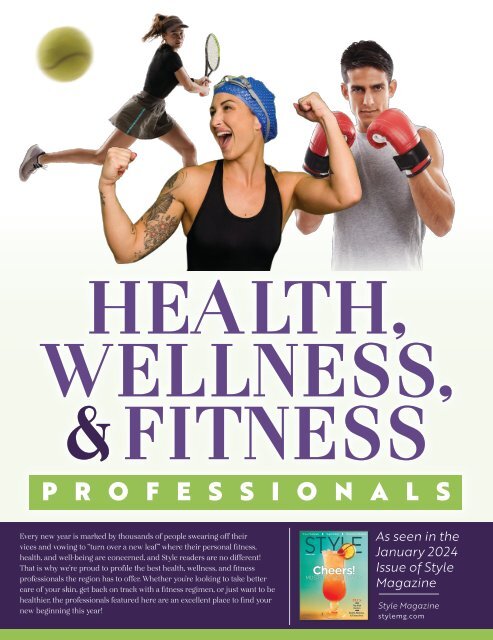 Health, Wellness, & Fitness Professionals Stand Alone - January 2024