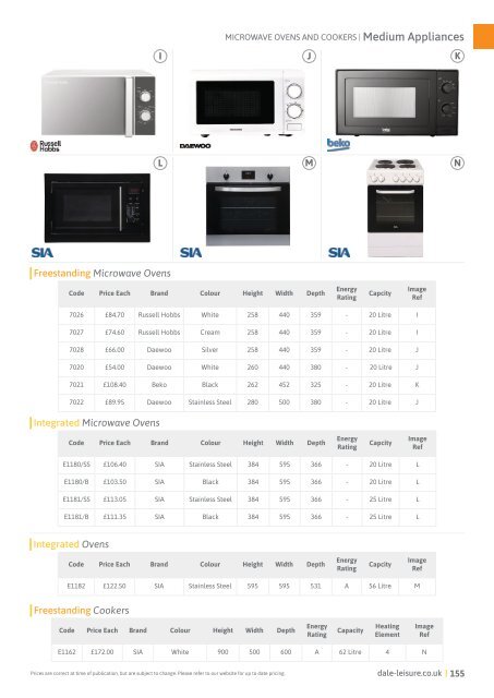 Dale Leisure 2024 Accommodation Brochure