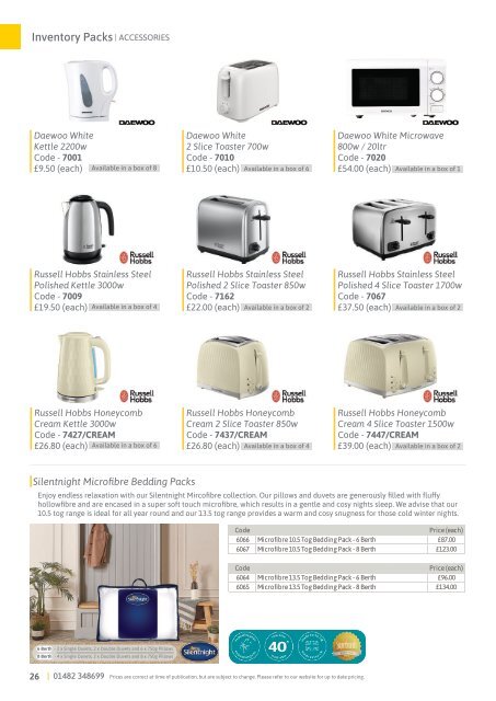 Dale Leisure 2024 Accommodation Brochure