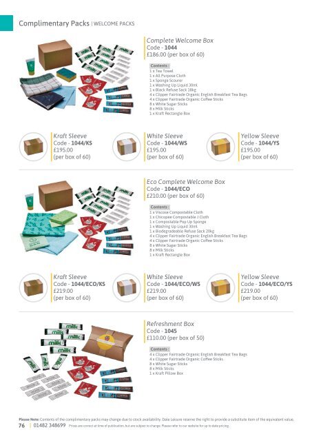 Dale Leisure 2024 Accommodation Brochure