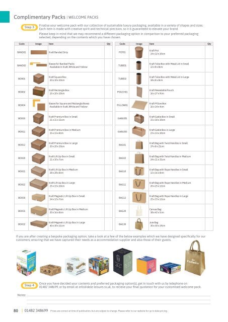 Dale Leisure 2024 Accommodation Brochure