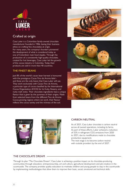 Chocolate product guide | Henley Bridge