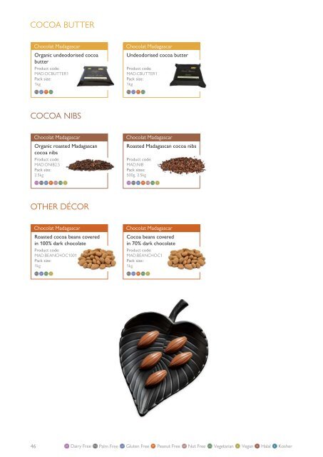 Chocolate product guide | Henley Bridge