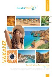 LuxairTours Vakanz 2024 D