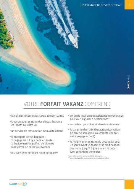 LuxairTours Vakanz 2024 F