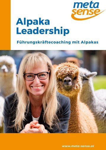 Alpaka Leadership-Infobroschüre
