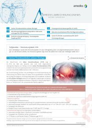 amedes Abrechnungsnews Ausgabe Januar 2024