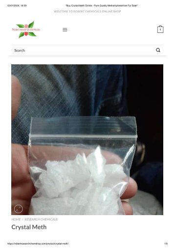 Buy Crystal Meth Online - Pure Quality Methamphetamine For Sale_