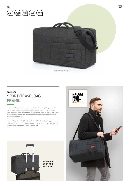 TrendYourBrand - Bags and backpacks  by HALFAR (EN)