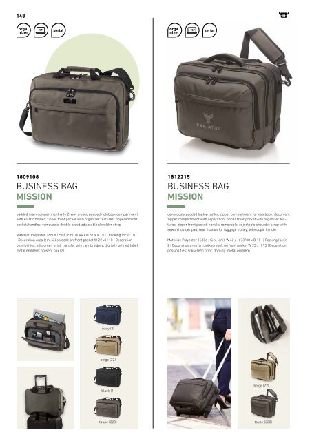 TrendYourBrand - Bags and backpacks  by HALFAR (EN)