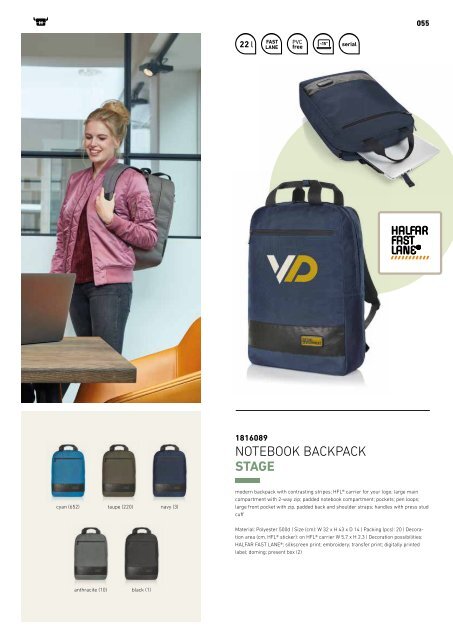 TrendYourBrand - Bags and backpacks  by HALFAR (EN)