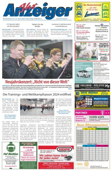 Ihr Anzeiger Bad Bramstedt 01 2024