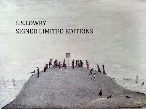 L S Lowry 