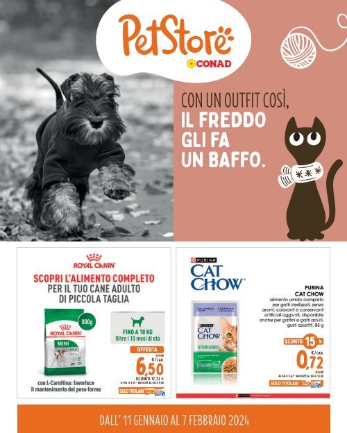 Volantino PETSTORE SUPERSTORE NORD TIRRENO