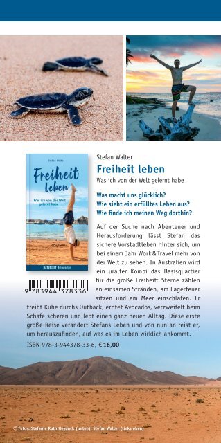Verlagsprogramm Naturzeit Reiseverlag 2024