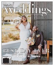 Real Weddings Magazine - Winter/Spring 2024 The Best Wedding Vendors in Sacramento, Tahoe and throughout Northern California are all here