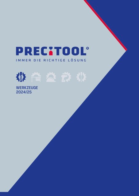 Precitool Hauptkatalog 2024-25