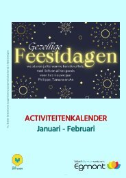 Kalender januari februari - LDC Egmont