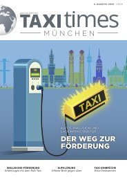 Taxi Times München - 4. Quartal 2023