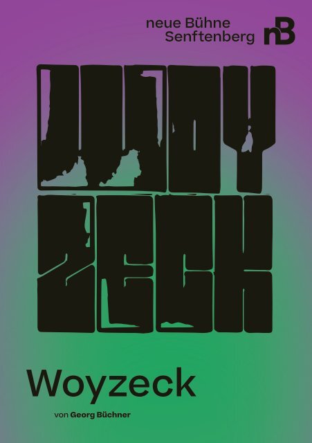 Woyzeck • Programmheft