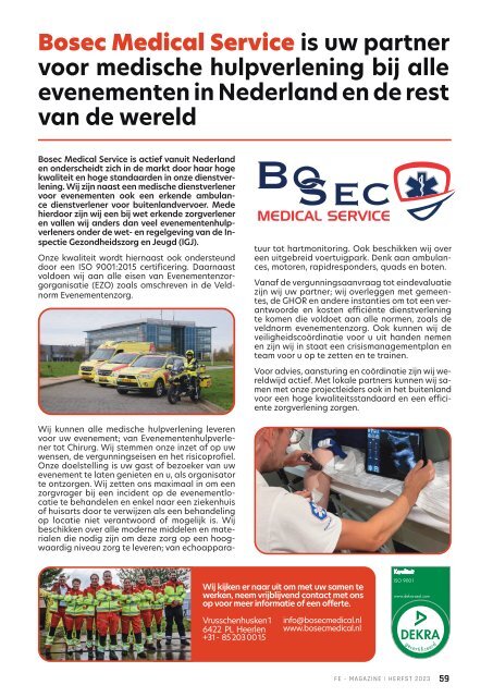 FE Magazine Hersft 2023