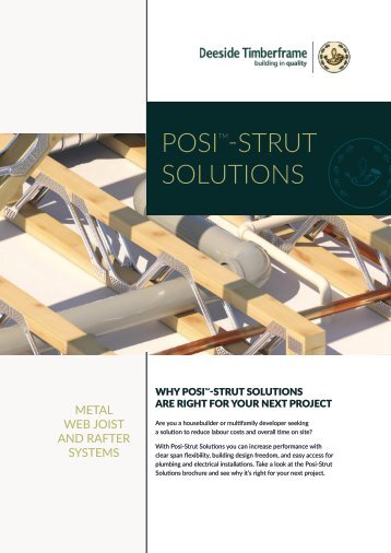 Deeside Timberframe - Posi-Strut Solutions