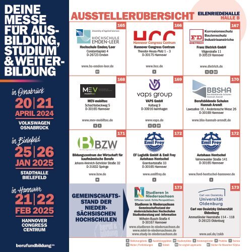 Das MesseMagazin der beruf & bildung hannover 2024