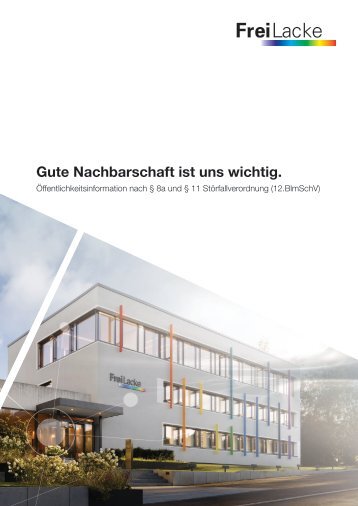 Öffentlichkeitsinformation nach StörfallV