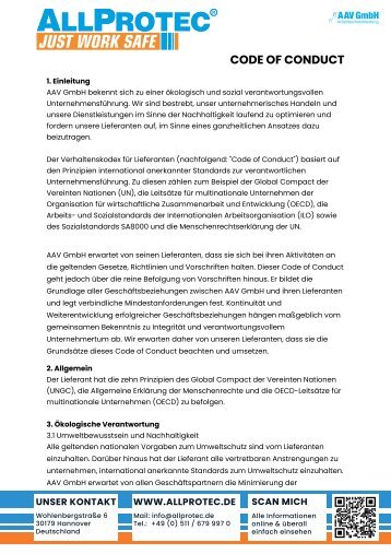 Allprotec® - Code of Conduct 2024